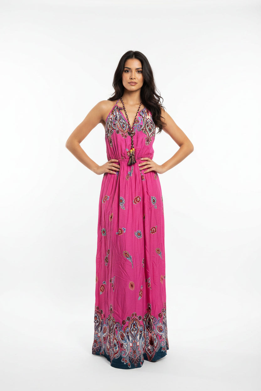 Long floral dress 5