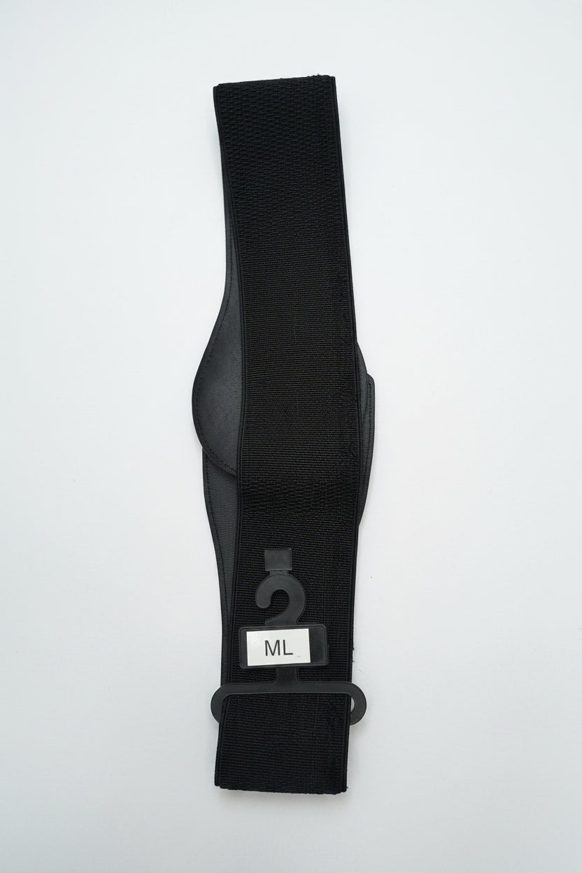Elastic strap with gold design