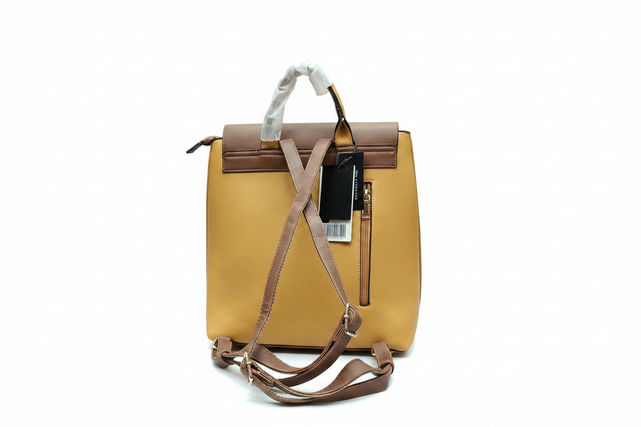 Color amarillo mostaza con Brown