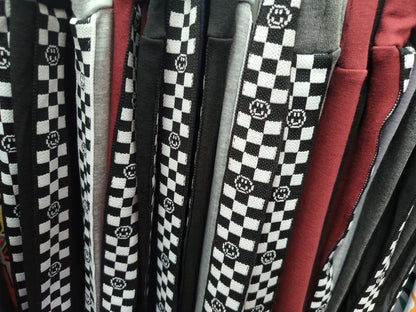 Spandex solida con diseño los lados laterales