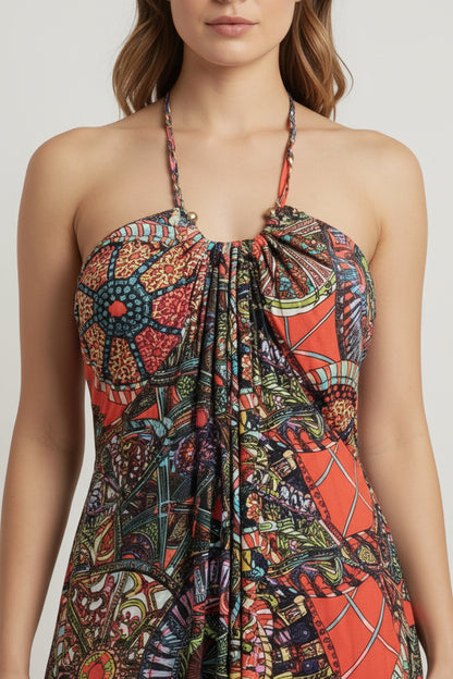 Long floral dres #10