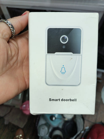 Cámara de timbre con vídeo inteligente inalámbrico M1/X10 con timbre interior
Visión nocturna, Audio bidireccional y Conexión Wi-Fi 2.4GHz
Compatible con aplicaciones: Funciona con aplicaciones como Wansview Cloud.