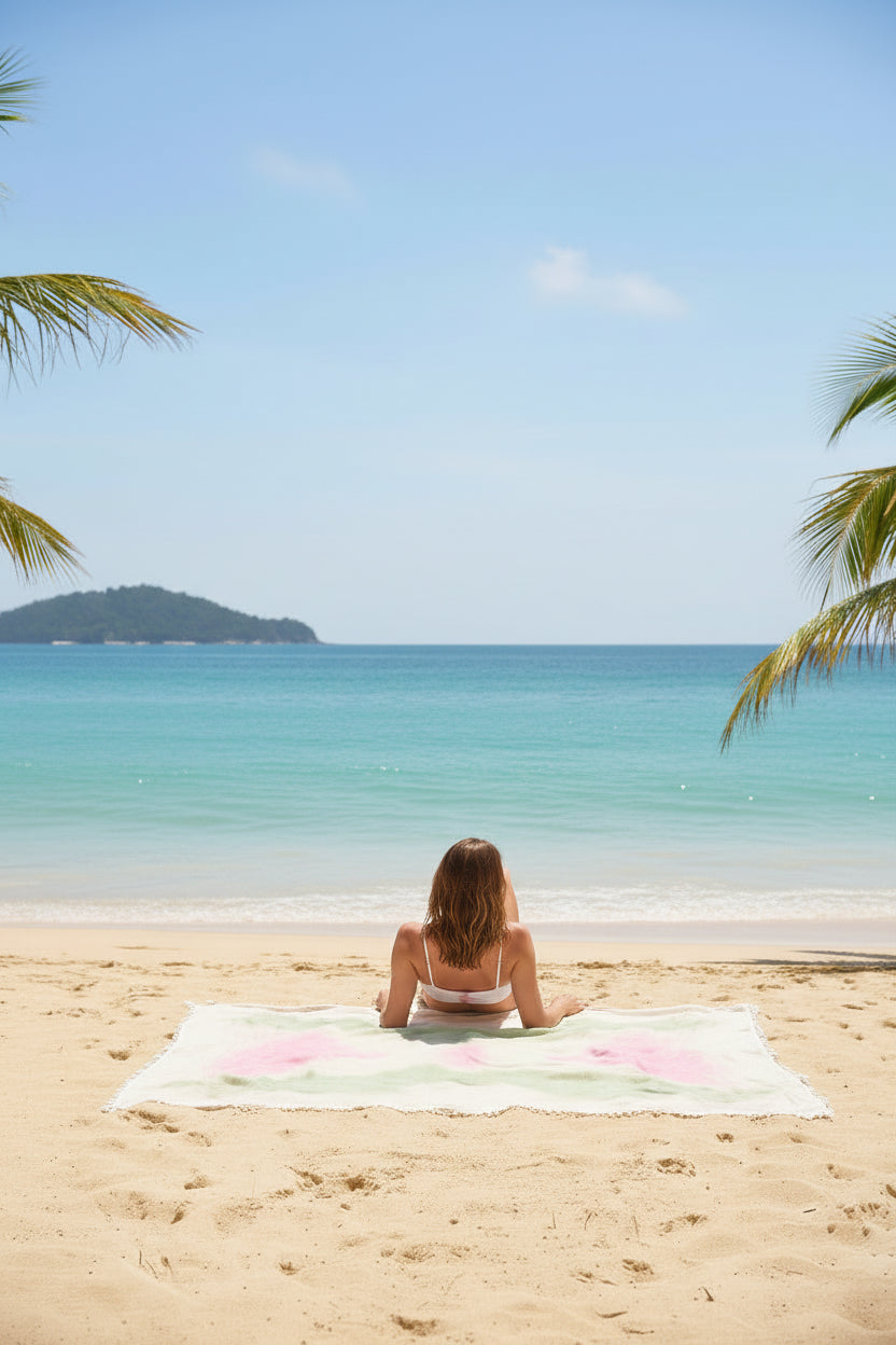 Multipurpose accessory for beach, picnic, winter scarf