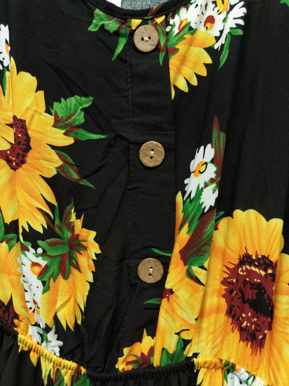 Long floral dress 4