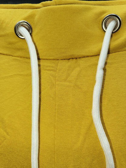 Conjunto de dos piezas color sólido con raya a los lados