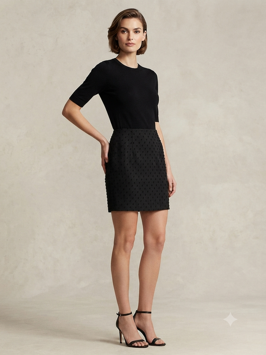 short skirt mini polka dot designs #4
