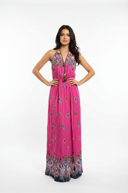 Long floral dress 5