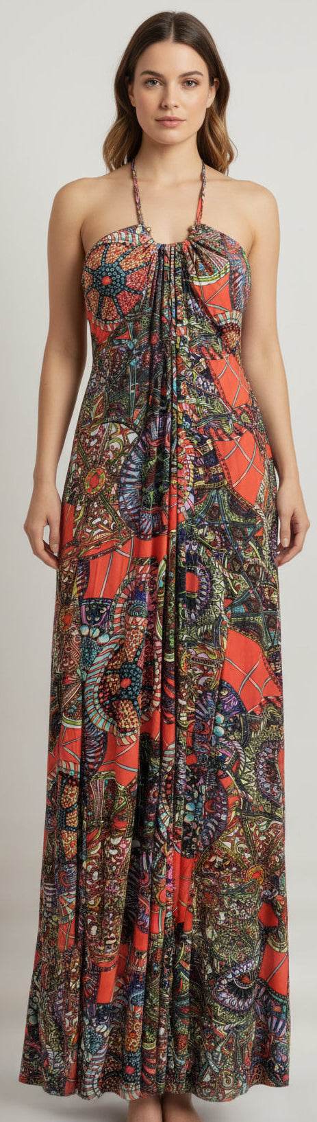 Long floral dres #10
