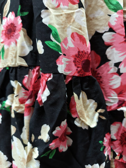 Long floral dress 6