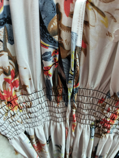 Long floral dress 9