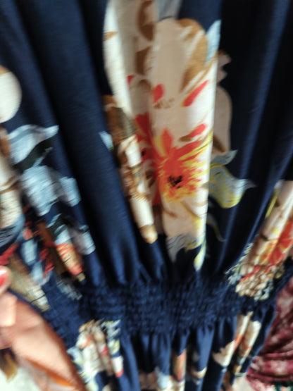 Long floral dress 9