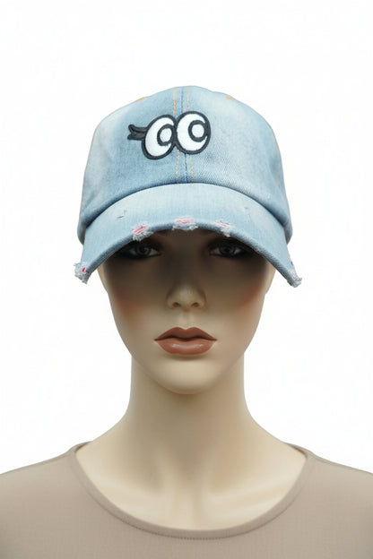 Gorra  color Jean claro