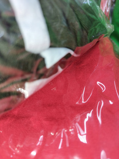 Conjunto de dos piezas color sólido con raya a los lados