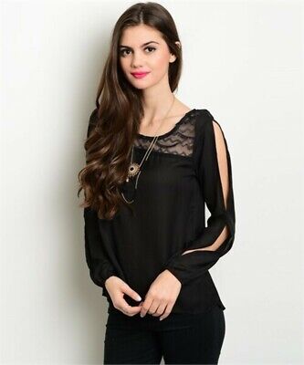 Blusa de Mujer Chiffon — Hombros Descubiertos | Moda Fashion
