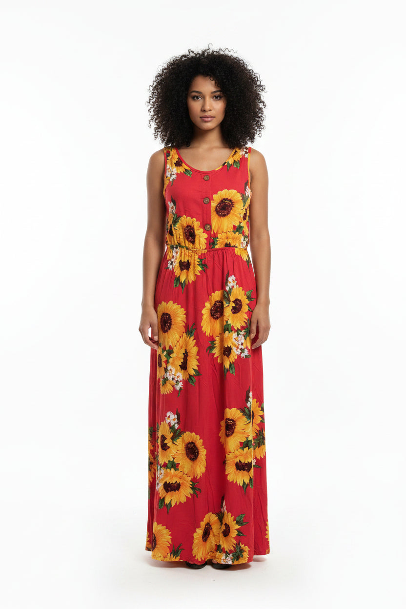 Long floral dress 4