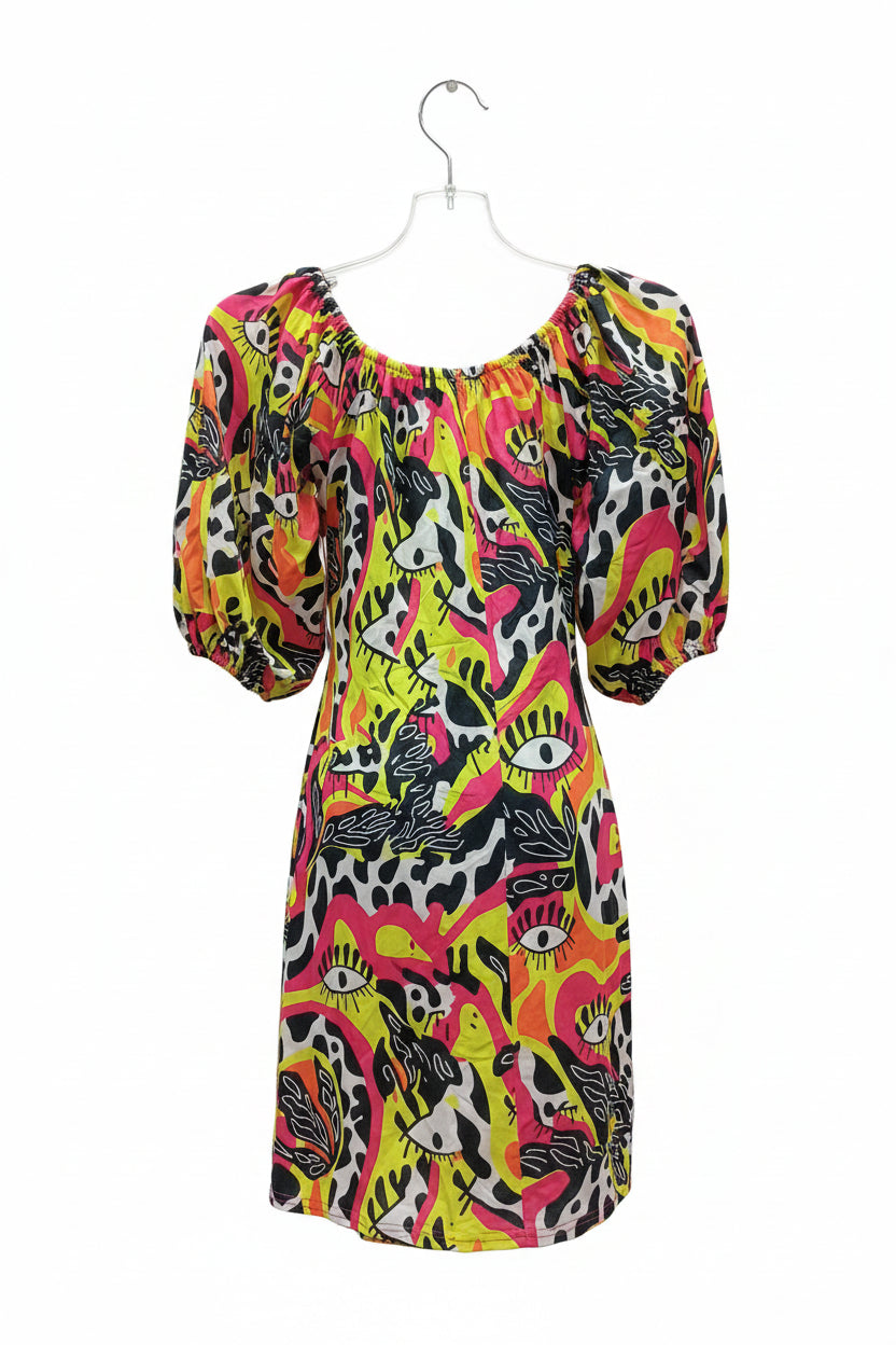 Vestido casual colorido