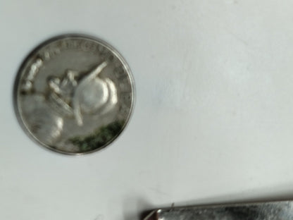 1970 Panama One Balboa - Vasco Núñez de Balboa - Plata 40%