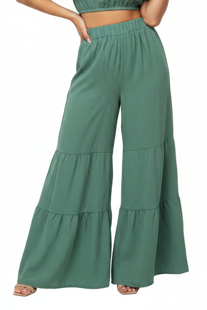 Conjunto de pantalón Palacio y blusa corta