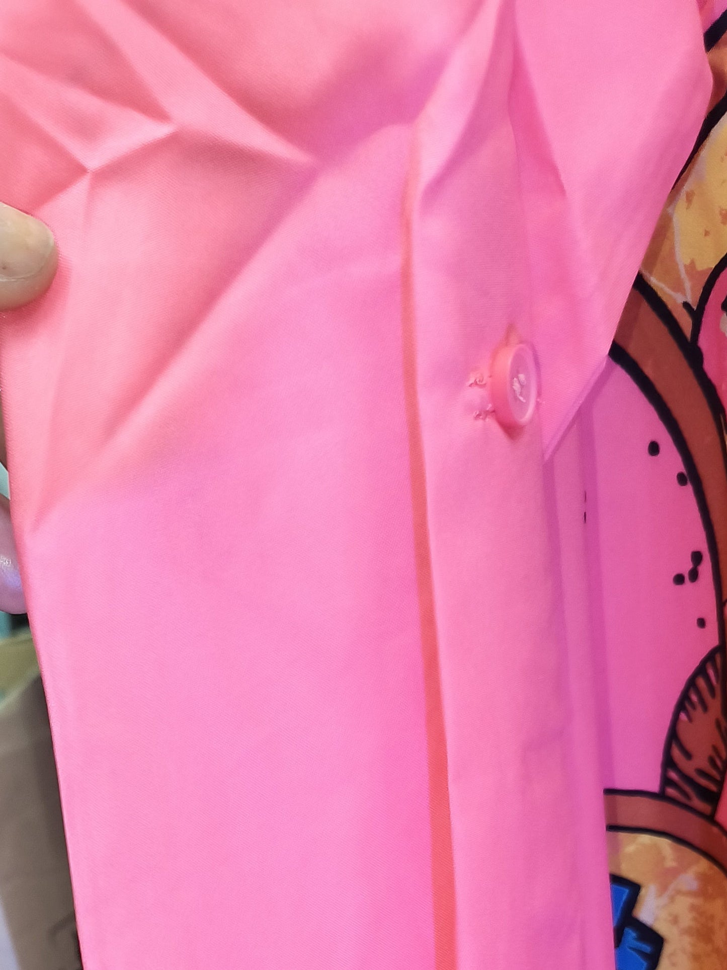 Vestido blusón en color rosado