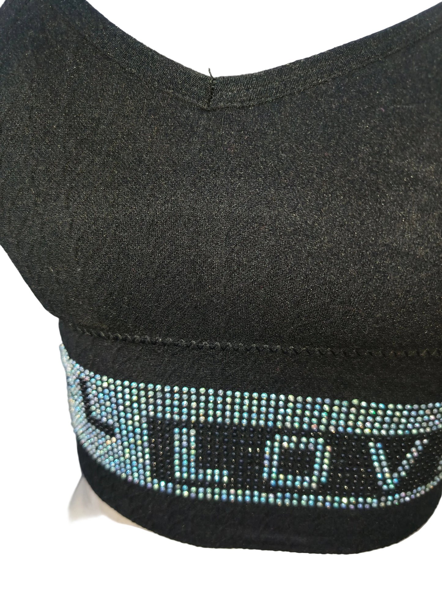 Short blouses in silver design