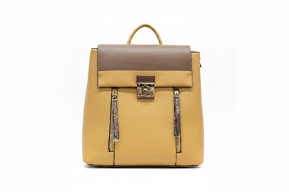 Color amarillo mostaza con Brown