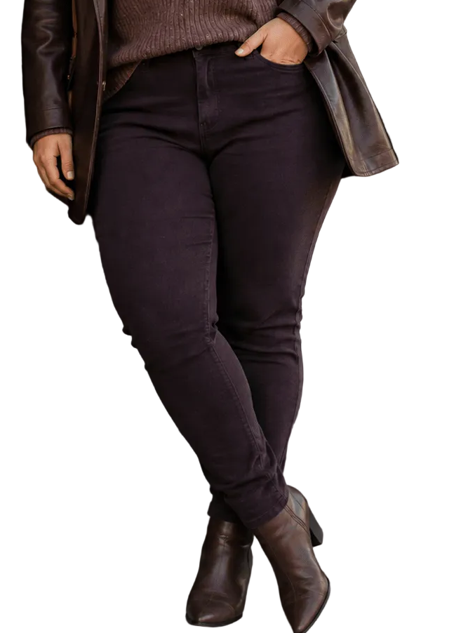 pantalón negro sólido