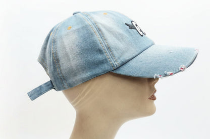 Gorra  color Jean claro