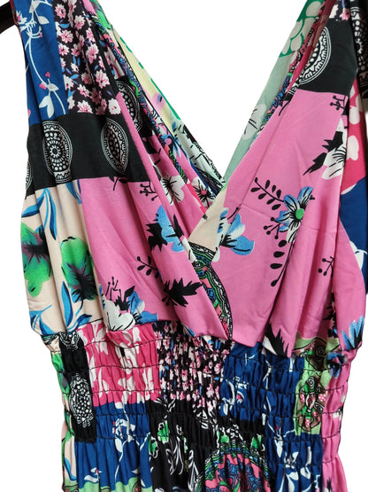 Long floral dress 8