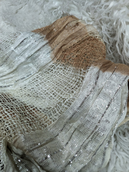 Elegant scarf with a touch of sparkle for any occasion Note: This product is not shipped without a minimum purchase required for shipping.