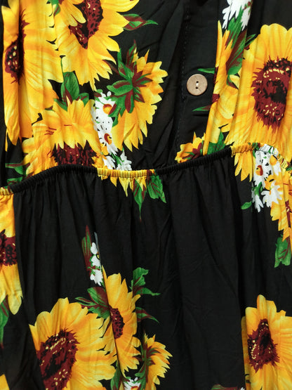 Long floral dress 4