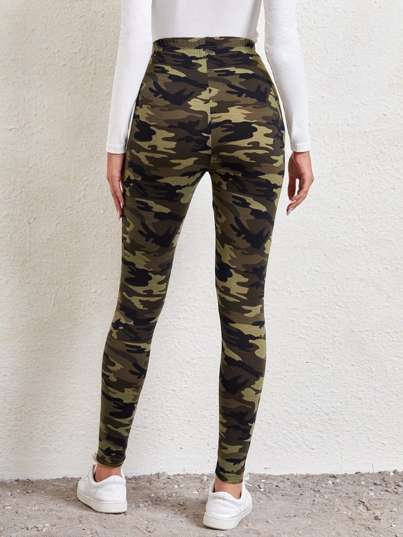 Camouflage spandex