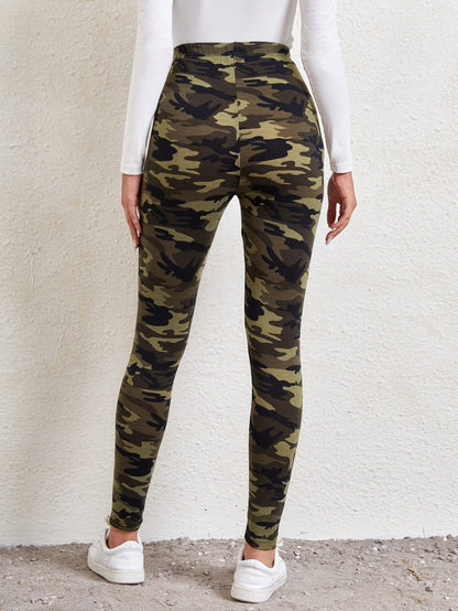 Camouflage spandex