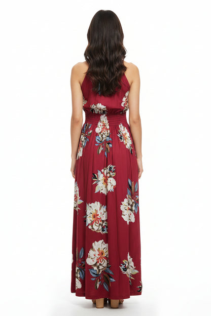 Long floral dress 9