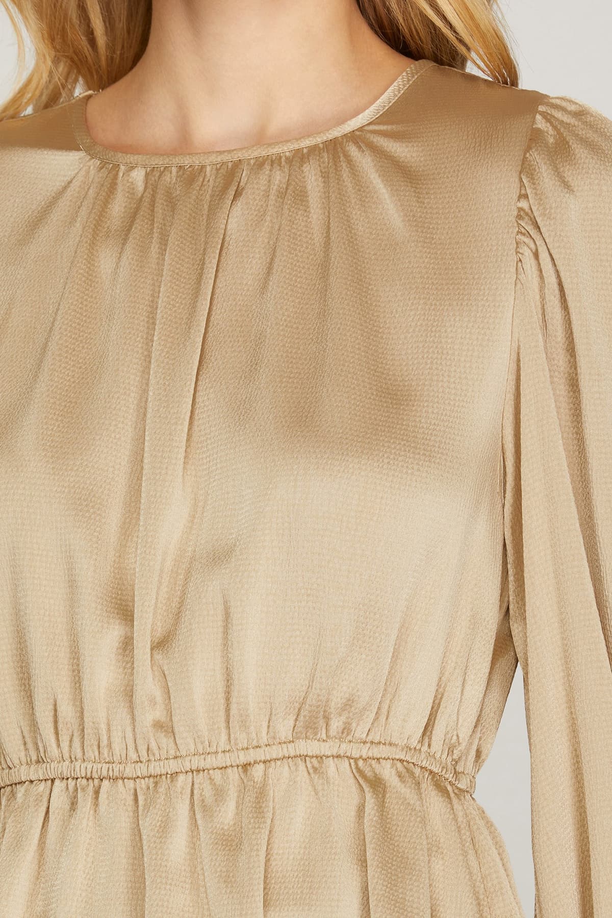 blouse IN  Satin