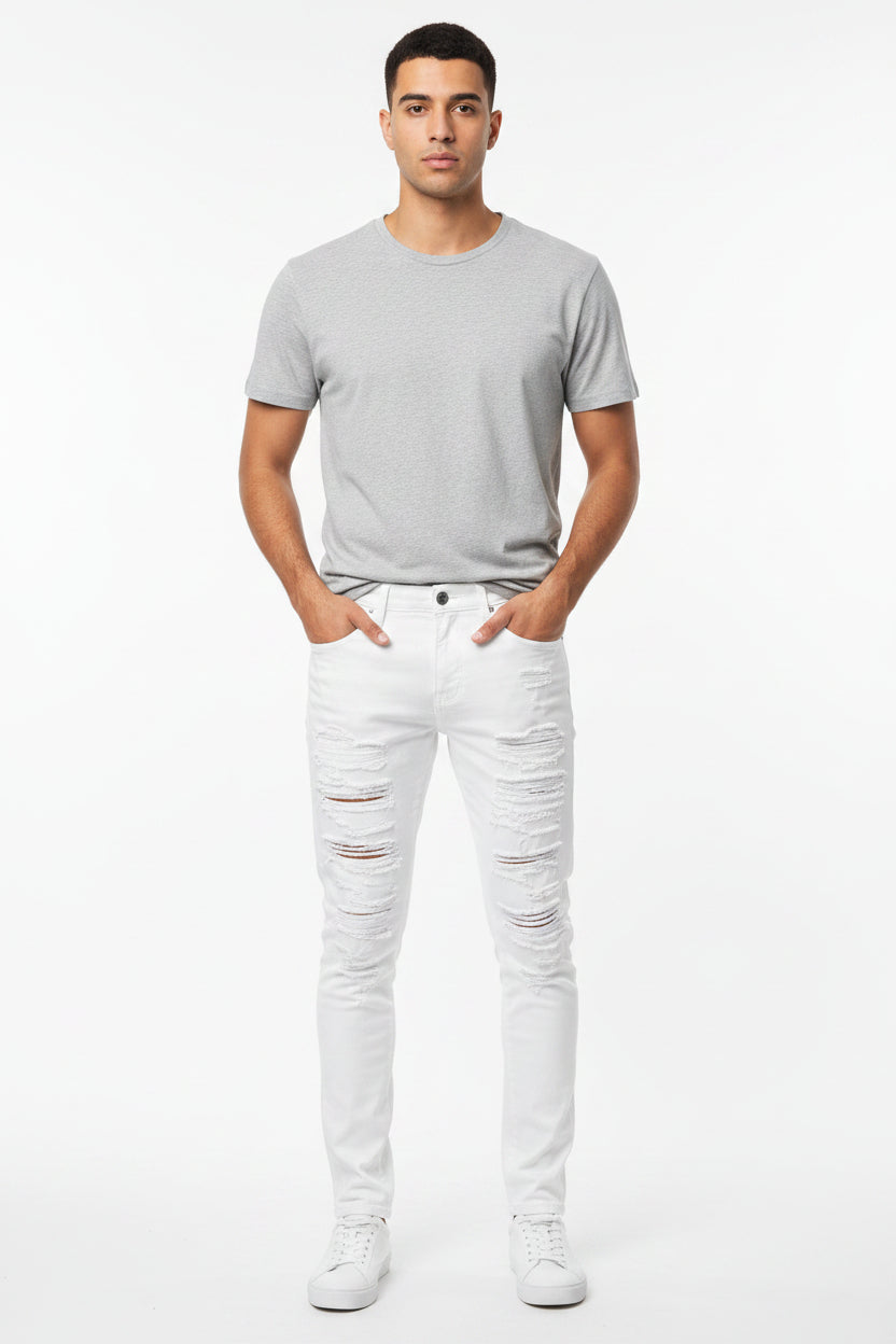 White jeans