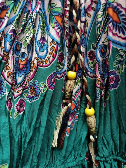 Long floral dress 5