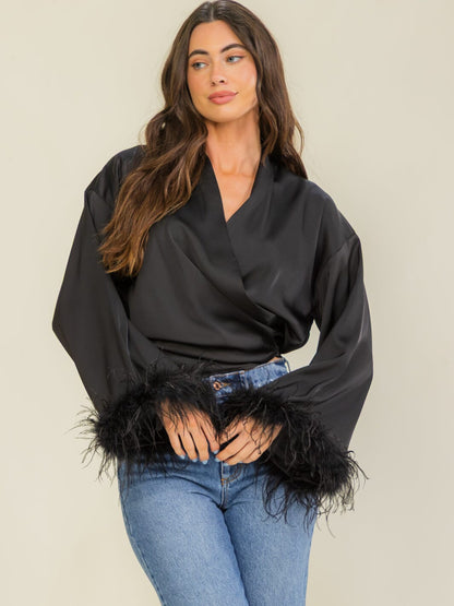 blusa  manga larga