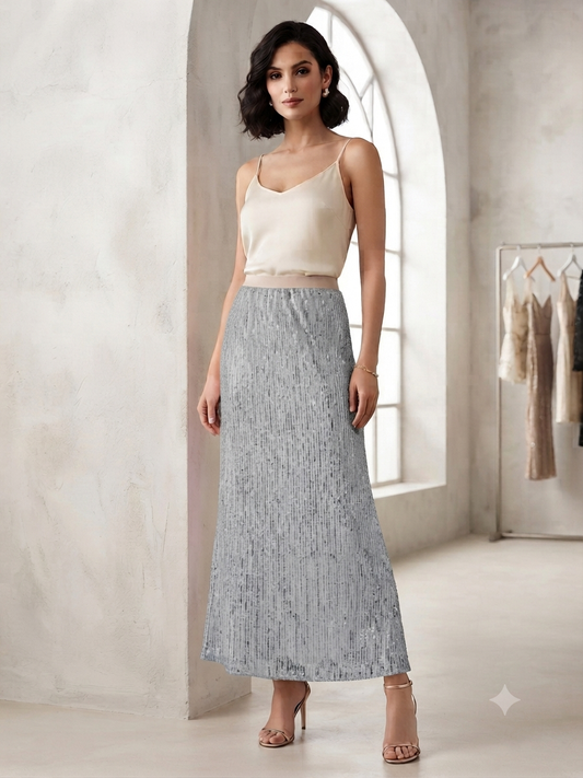 new sparkly sequin skirt three colors #1