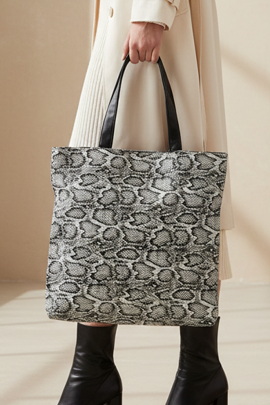 Bolsa exclusivo printiado en 3D color gris