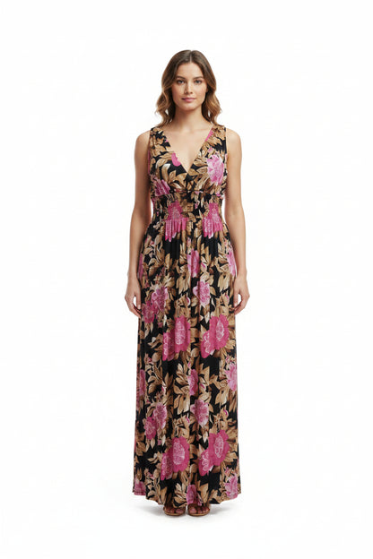 Long floral dress 3