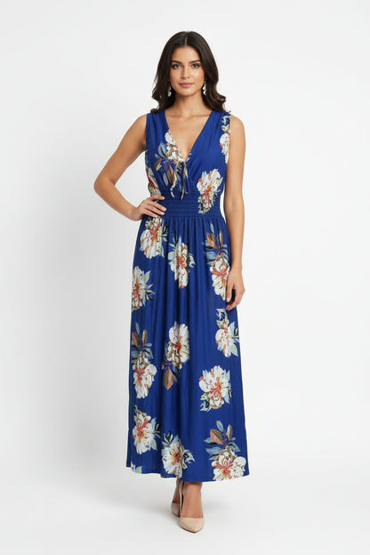 Long floral dress 9