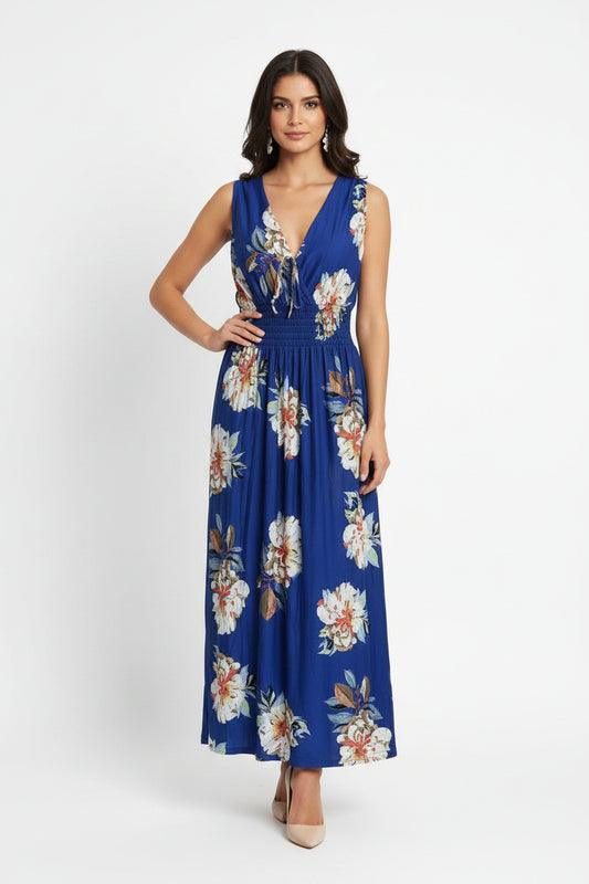 Long floral dress 9