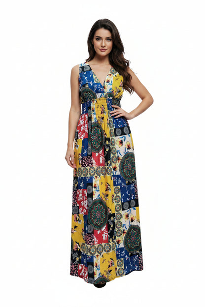 Long floral dress 8