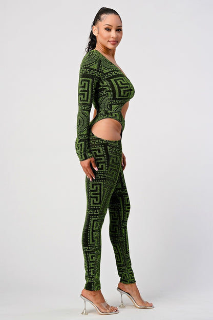 jumpsuit Shoulder out jumpsuit TWO COLORS CHOOSE YOURS